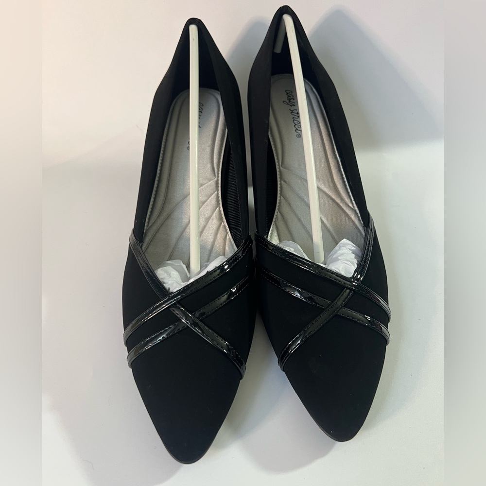 Easy Street Lamy/Patent Black Women's Shoes - 12 - Picture 2 of 10